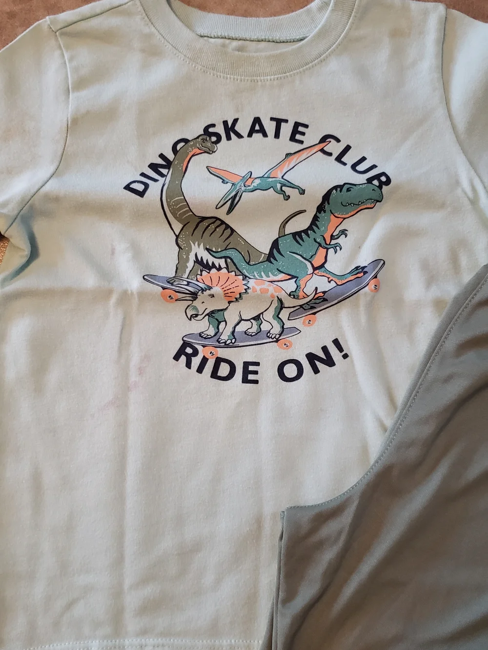 Garanimals Dino Skate Club Tee & Shorts Set 4T